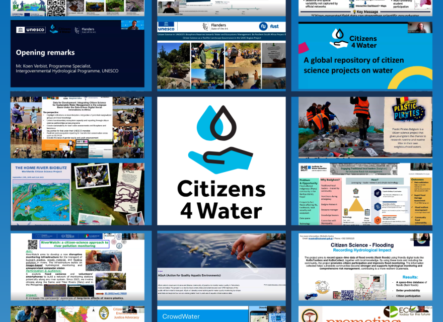 Launch webinar Citizens4Water